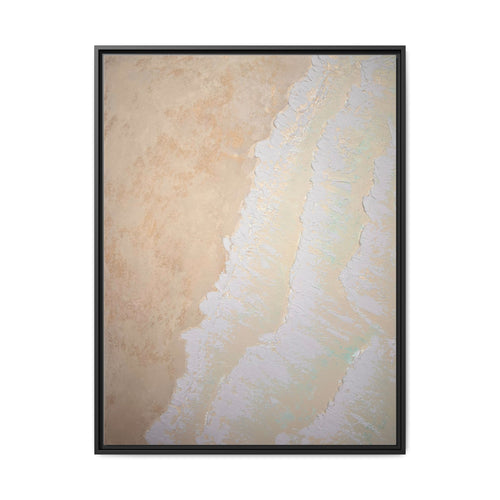Coastal Waves Matte Canvas, Framed (Multi-color)